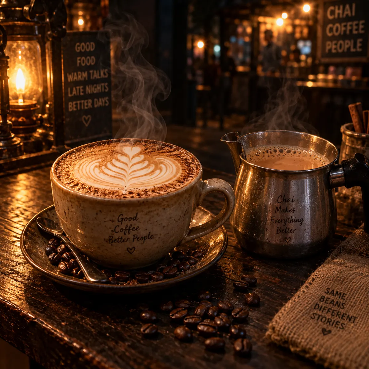 COFFEE WITH MAMU artwork